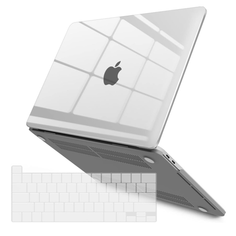 IBENZER 13” Hard Shell Crystal Clear Laptop Case and Keyboard Cover